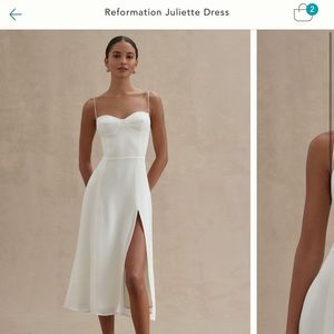 NWT Reformation Juliette Dress 💍 Size 6